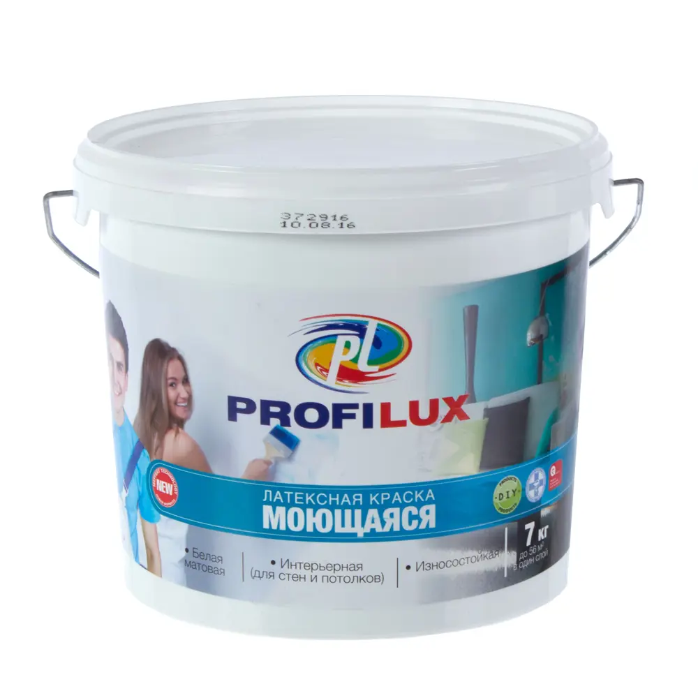 Краска латексная Profilux 7 кг STLM-2086033