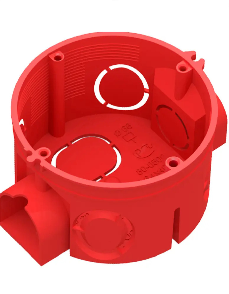 90679154 Коробка установочная Промрукав 68x42 мм цвет красный IP20 STLM-0335194