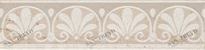 Firenze  75x300 Wall Border Cream Glossy Santreyd 597