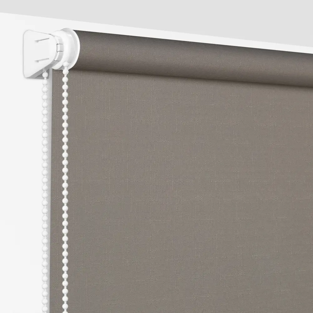 Штора рулонная Inspire Шантунг 80x250 см коричневая 82807430 STLM-2126445 - Вид №2