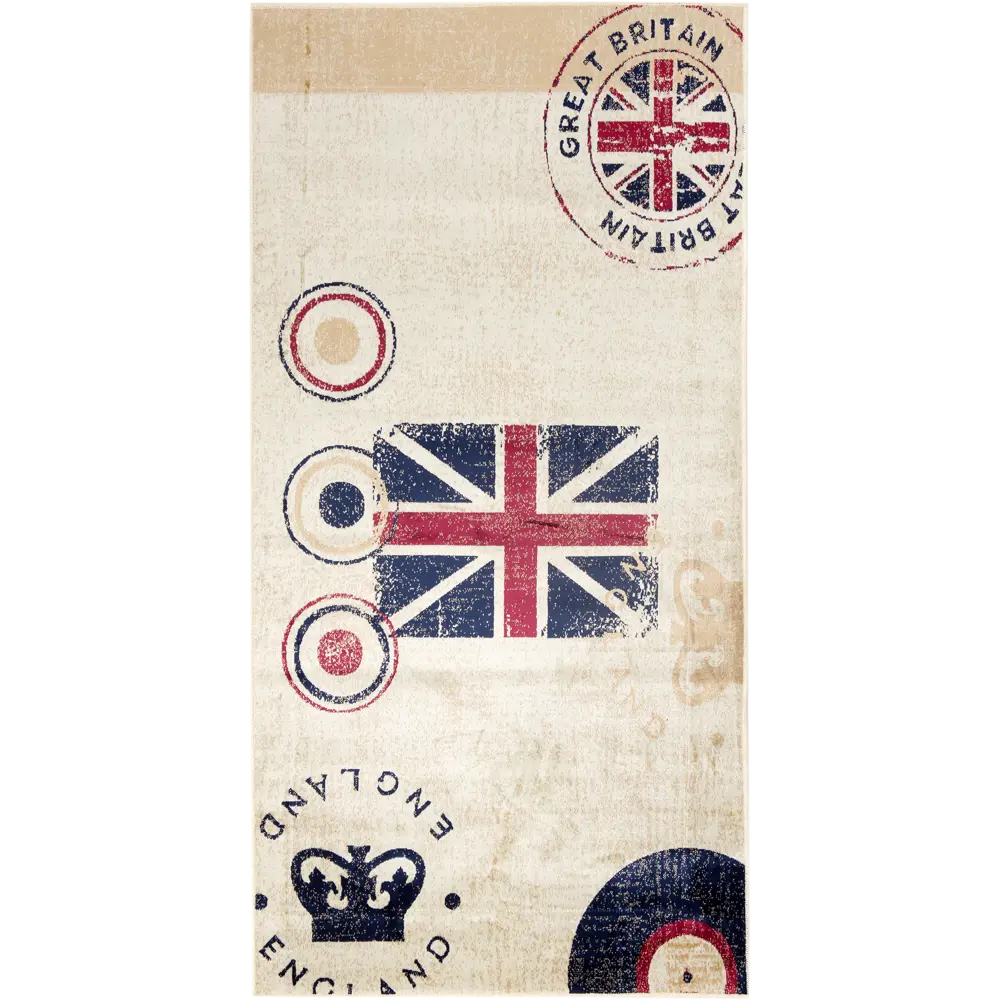 Ковёр Isphahan 77993I 0.80x1.50 м вискоза DEVOS-CABY STLM-2097180