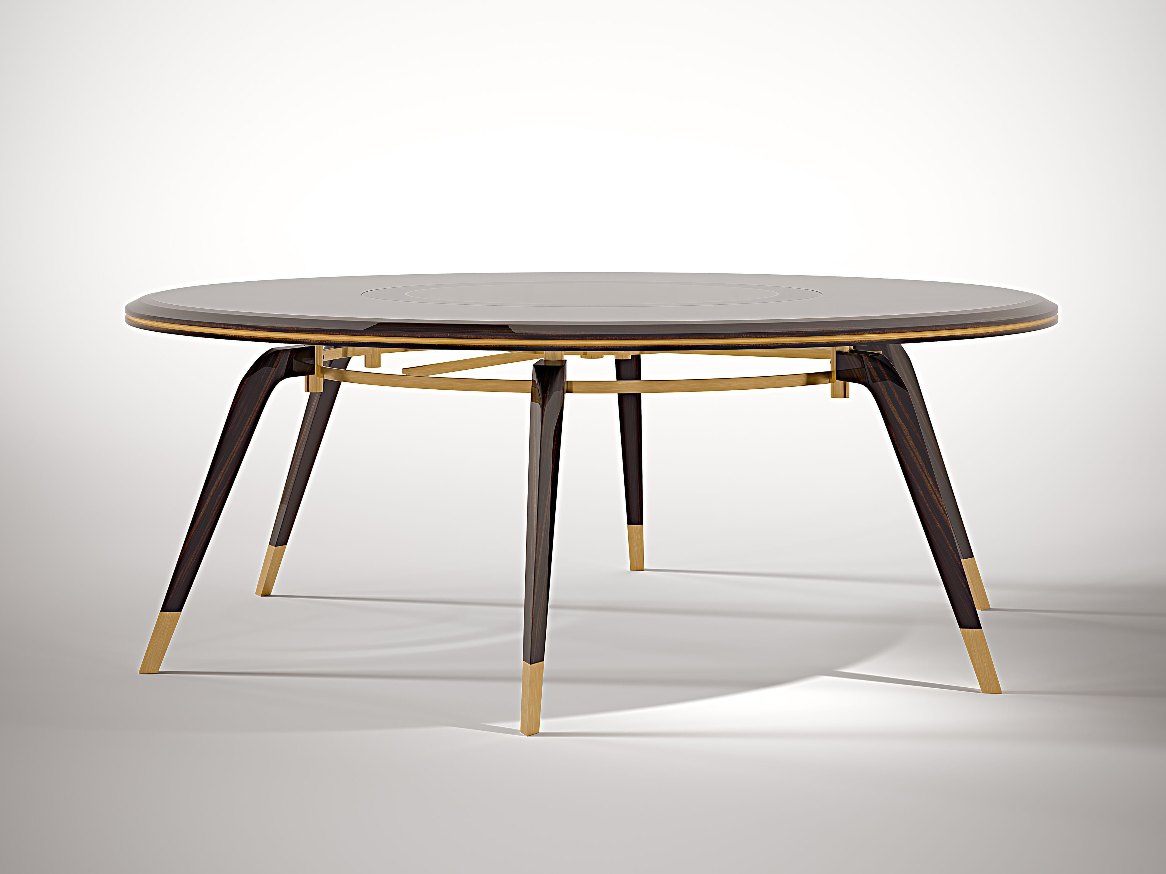 Круглый деревянный обеденный стол Roman & Co RADCLIFF ARCH-00122097