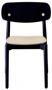 Bedont Двухцветный стул из бука с открытой спинкой Fizz B91801f2