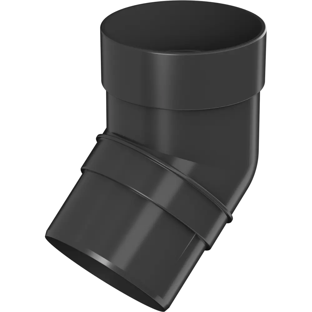 Колено Технониколь Оптима 120x80 мм черный STLM-2066283