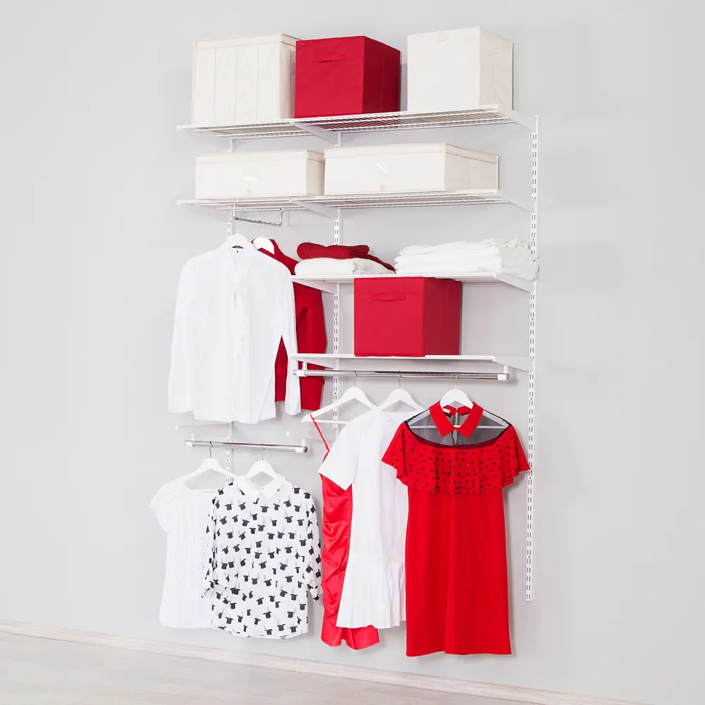 Кронштейн НСХ для гардеробных систем 30 см, белый, до 20 кг 82204962 STLM-0021916 - Вид №5