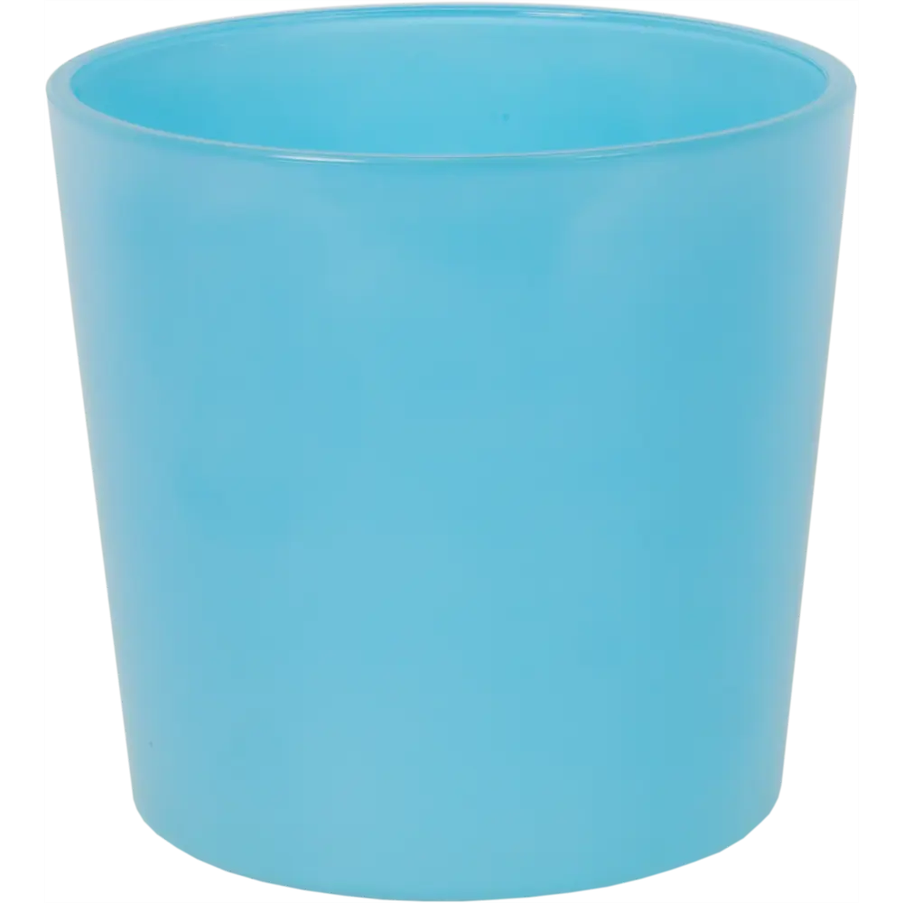 Кашпо Nina Glass ø17 h17 см v2 л стекло голубой STLM-2012185
