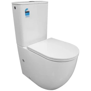 91891319 Унитаз-компакт Bloomix MS-185234 горизонтальный двойной слив STLM-1342729