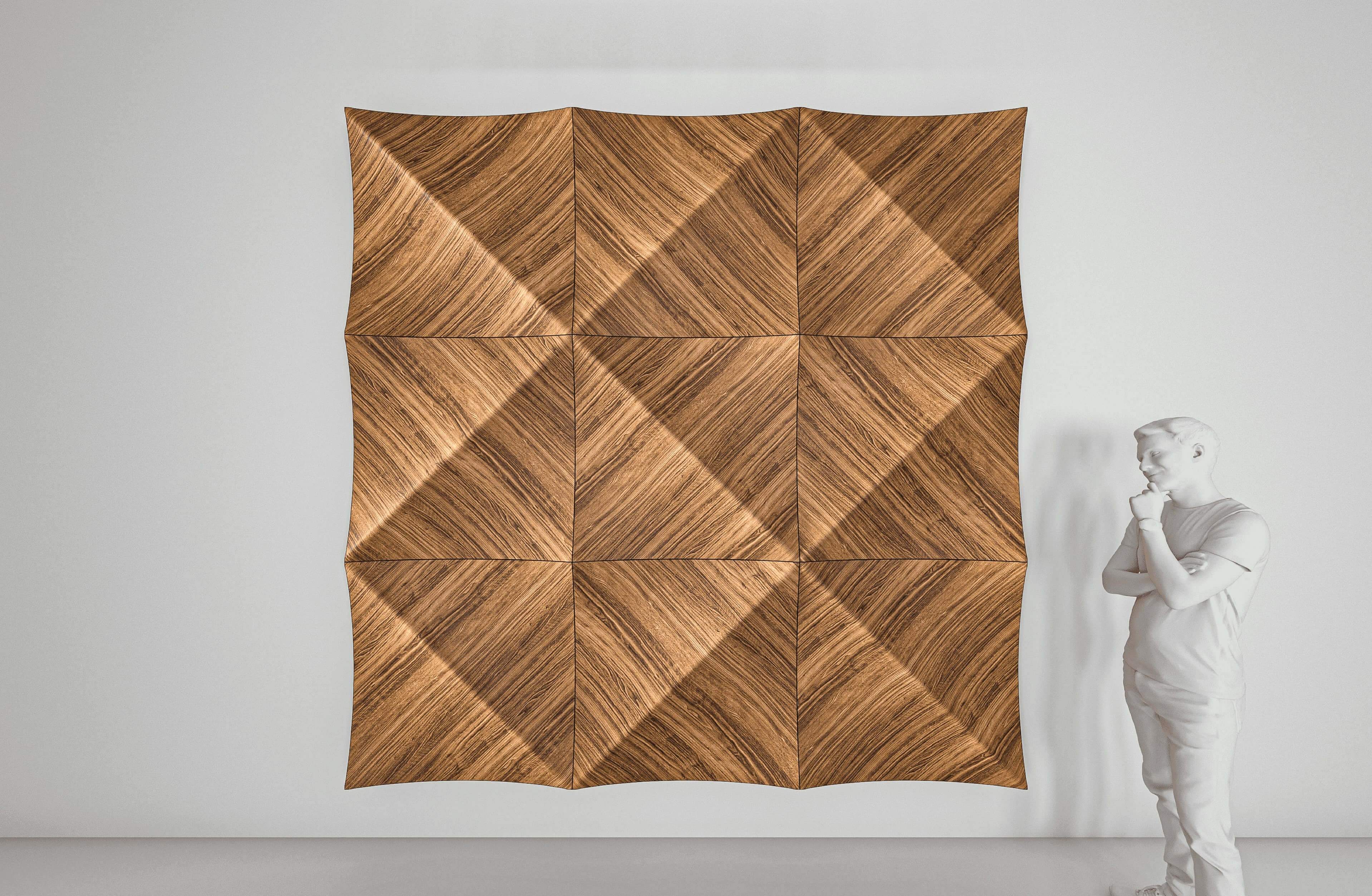 Деревянная настенная художественная композиция MOKO ALPHA ARCH-00023008 - Вид №6