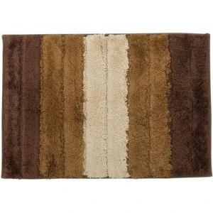 Коврик для ванной комнаты «Градиент» 40х60 см цвет коричневый