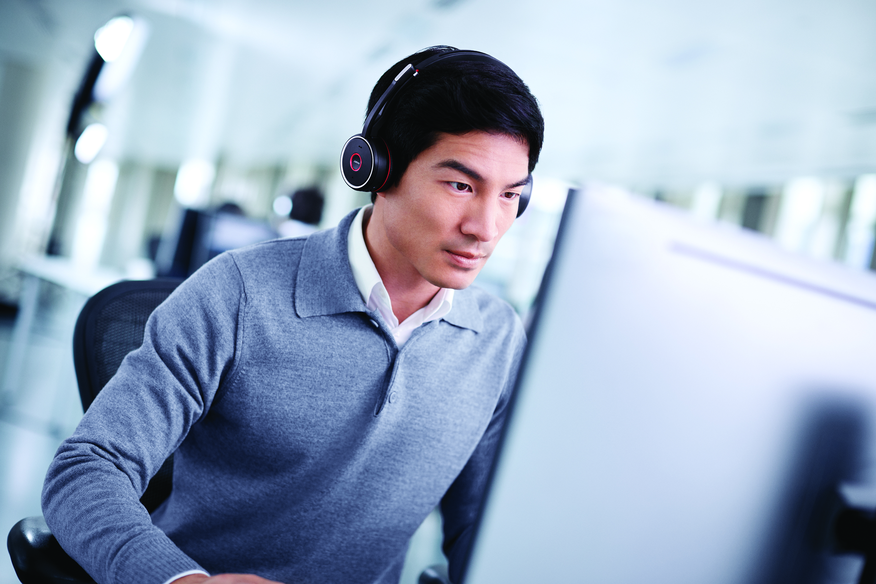 7599-832-109 evolve 75 stereo ms incl. link 370 Jabra Santreyd  - Вид №21