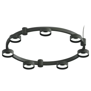 Корпус светильника Techno Ring подвесной для крепления D85 Ambrella Light серия-C DIY Spot C9238 цвет черный