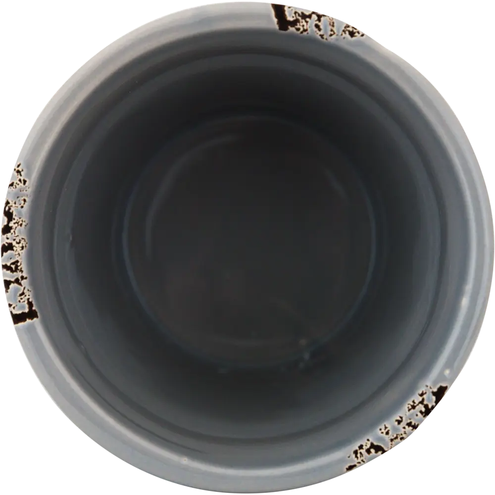 Кашпо-кактусник 8.5x8x10 см v0.4 л керамика серый GARDMAX STLM-2106539 - Вид №1