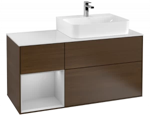 Villeroy&Boch Тумба под раковину Прямоугольная версия F141GJGN Finion Walnut Veneer