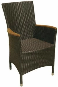 Il Giardino di Legno Садовое кресло из синтетического волокна с подлокотниками с высокой спинкой Maui 4314