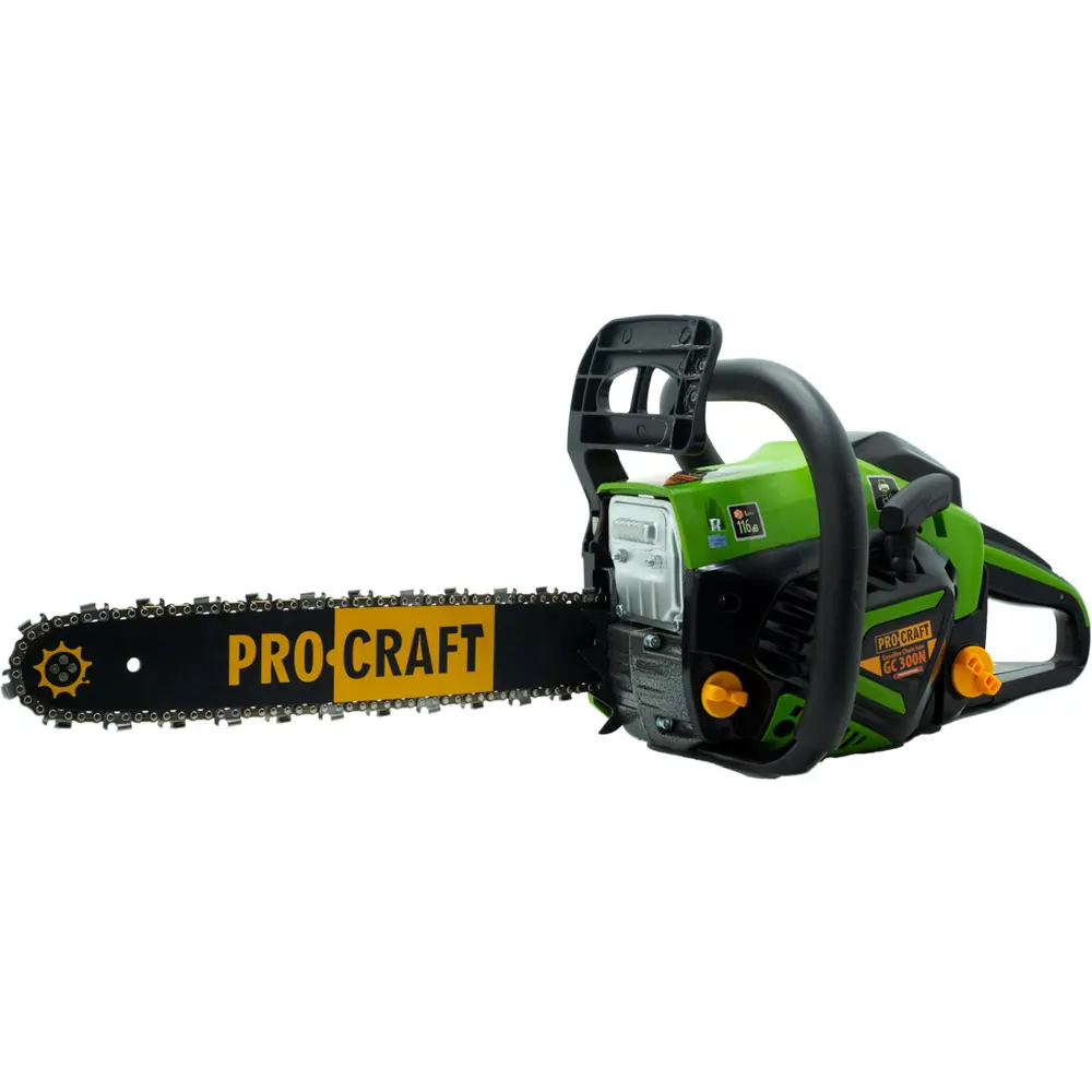 Бензопила Procraft Gc300n 5.2 л.с. шина 45 см