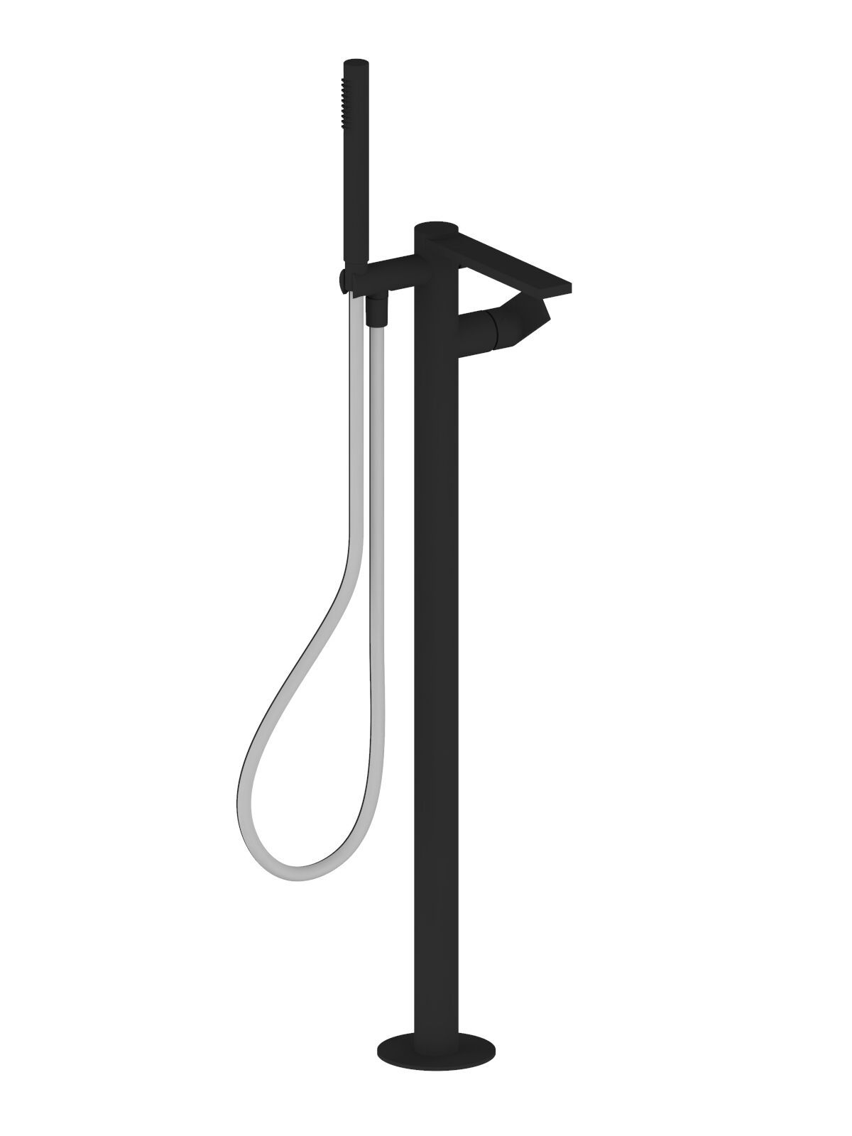 Однорычажный смеситель для ванны с ручным душем Rubinetterie Frattini Gintonic ARCH-00097018 - Вид №12