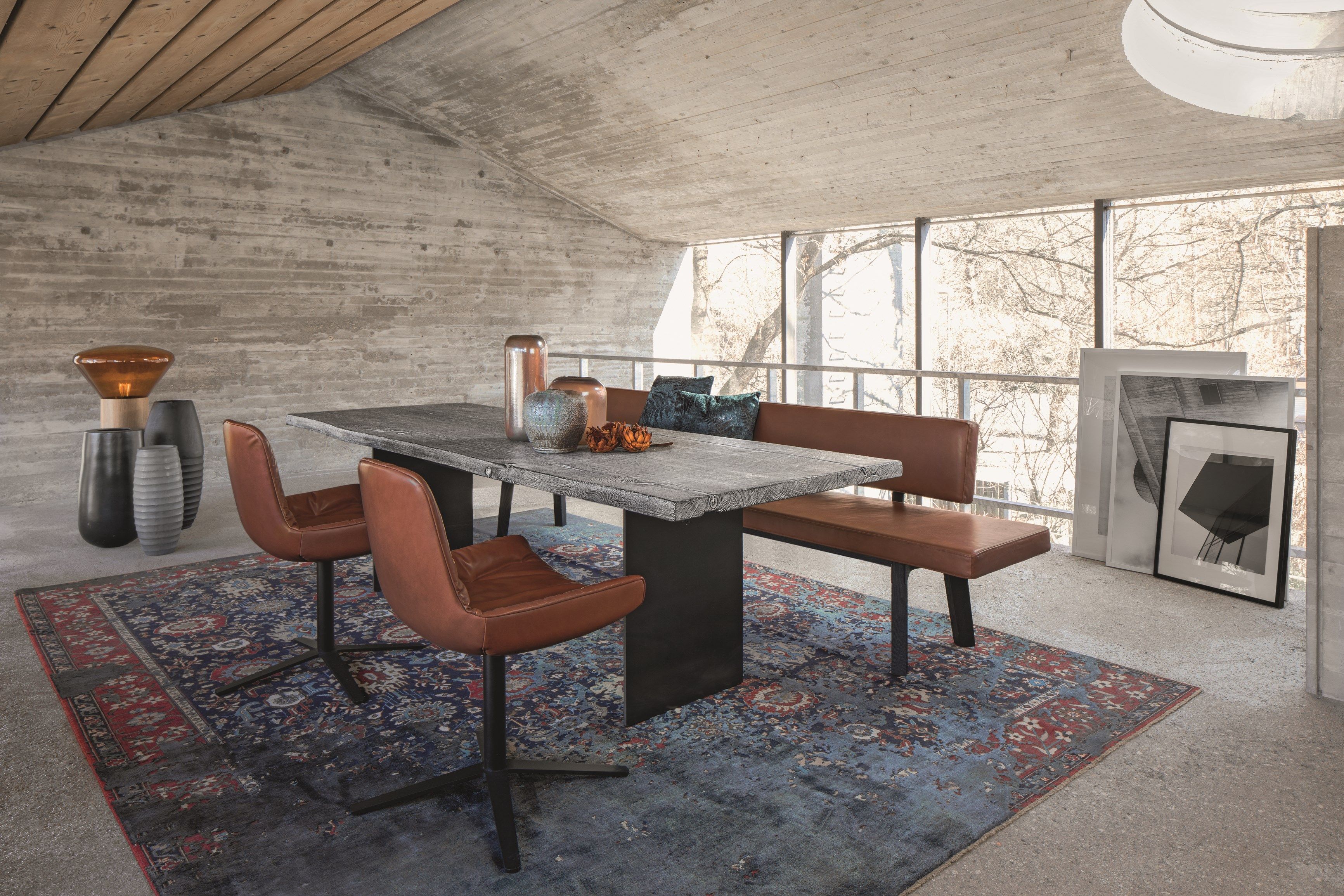 Деревянный прямоугольный обеденный стол JANUA SK 04 KOMPOSIT ARCH-00063341 - Вид №1