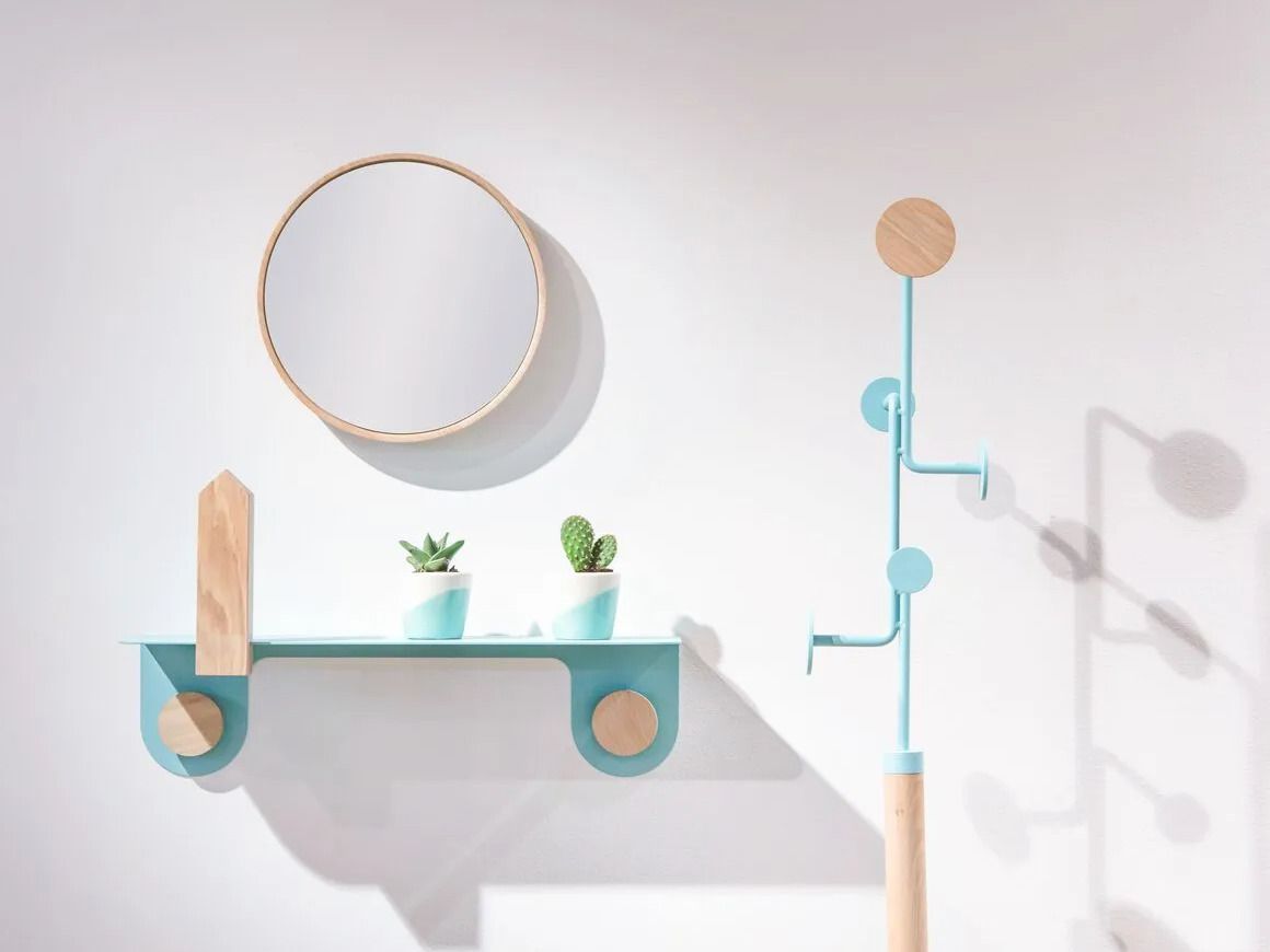 Настенное зеркало с круглой рамой Gazzda LOOK ARCH-00006123 - Вид №1