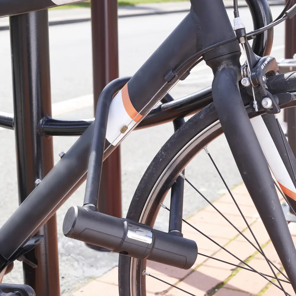 Велосипедный замок с ключом Standers 175x320 мм STLM-2090963 - Вид №3