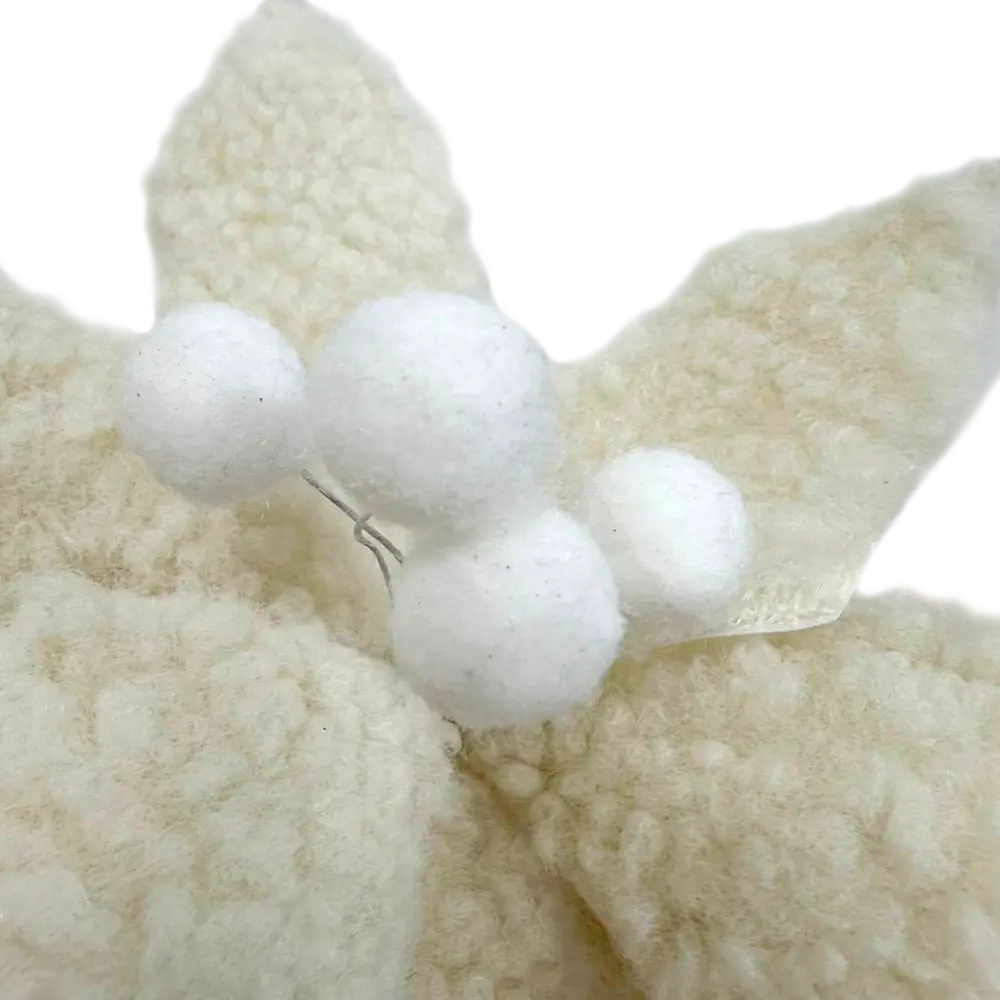 89381630 Украшение елочное «Цветок», 24x15.5 см, цвет белый STLM-1426083 Santreyd  - Вид №2