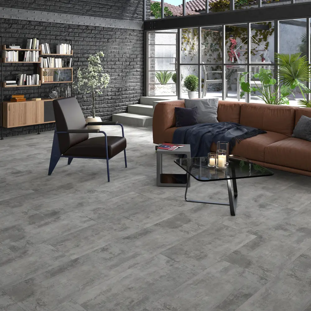 ПВХ плитка Artens «Zinc» 31 класс толщина 4.2 мм 1.49 м² STLM-2122573 - Вид №9