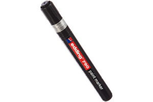 15563821 Лаковый маркер, черный, круглый наконечник 2-3мм E-790-1 EDDING