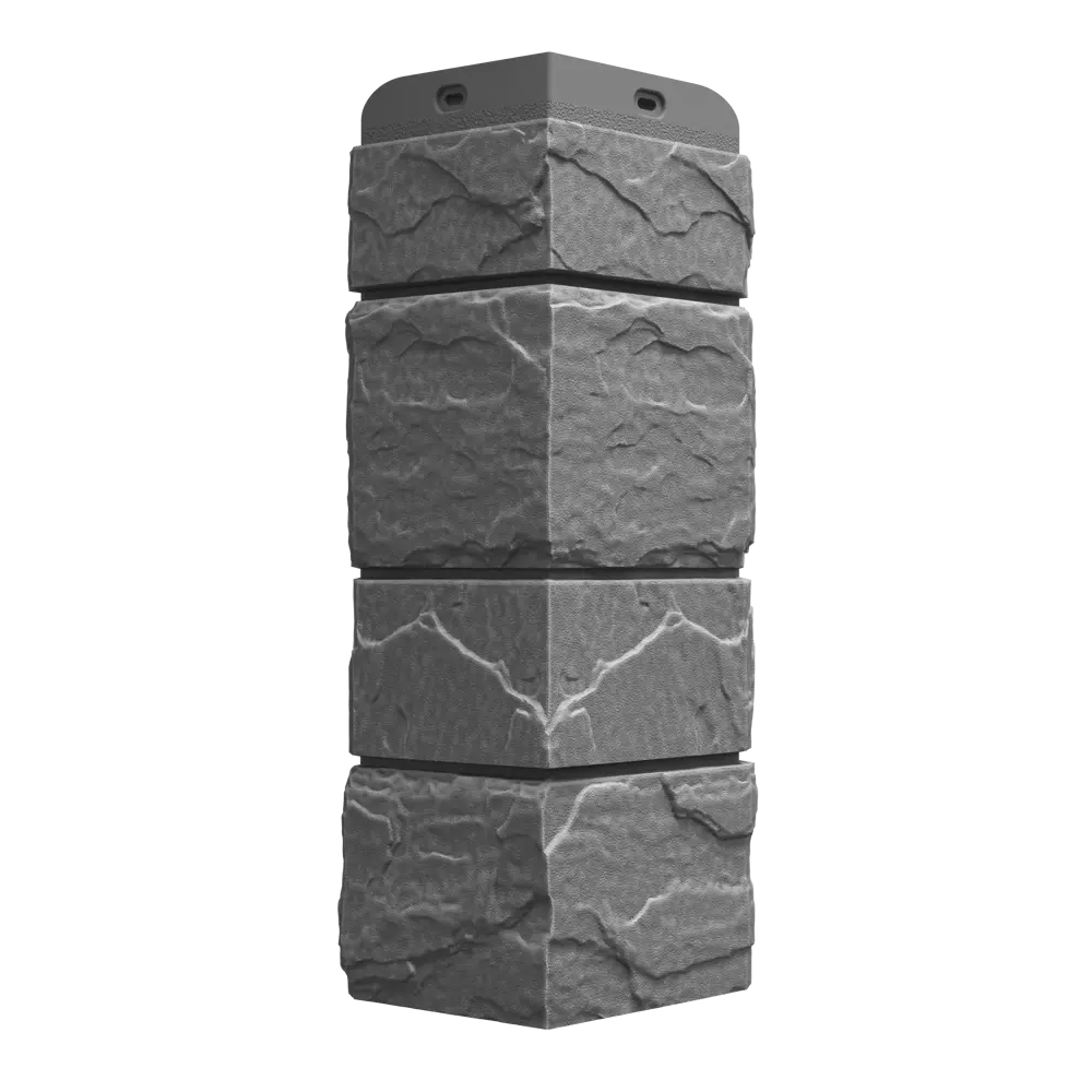 Угол наружный Dacha Камень крупный цвет серый DÖCKE STLM-2068137