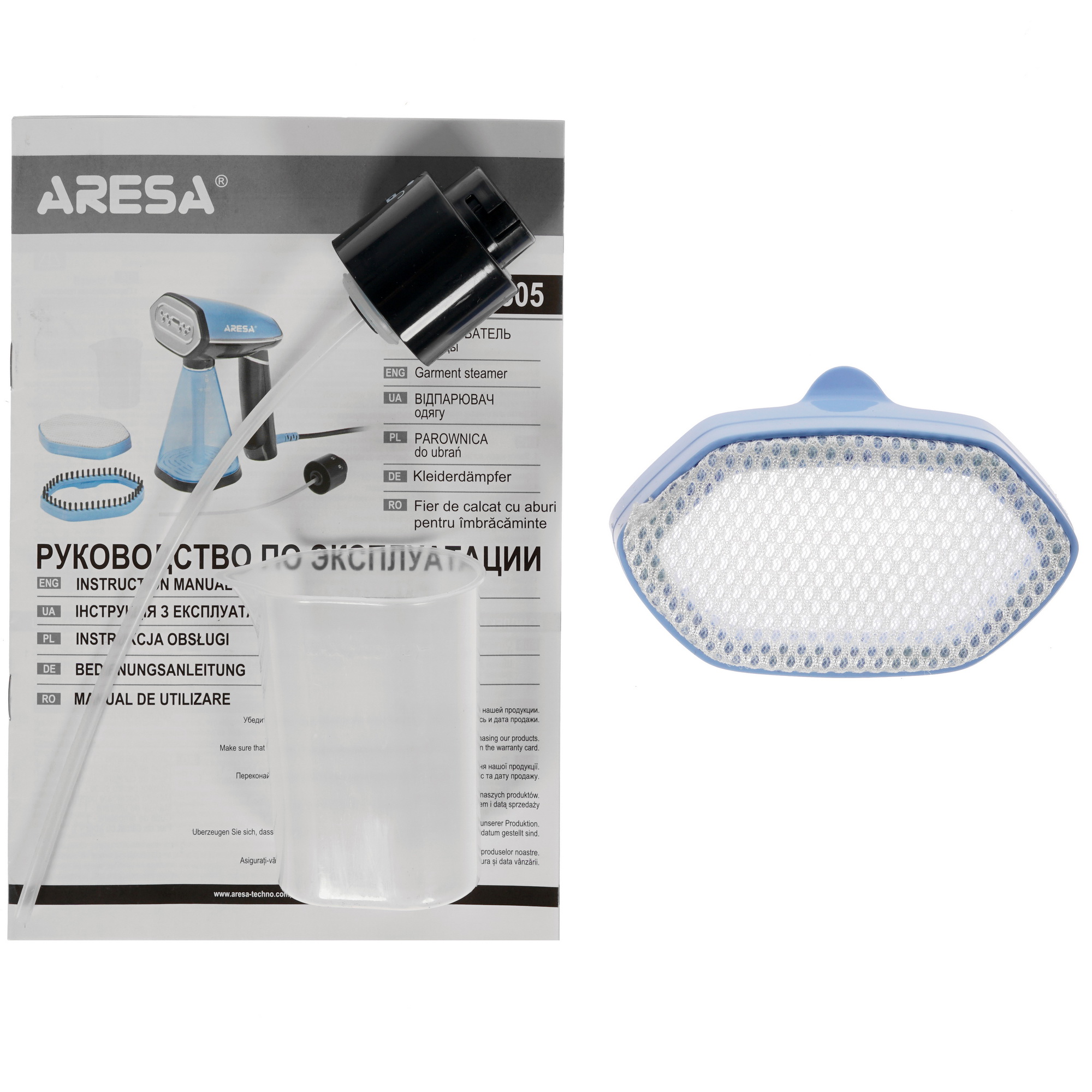 5310263 Отпариватель Aresa AR-2305 голубой STDN-0053232 - Вид №5