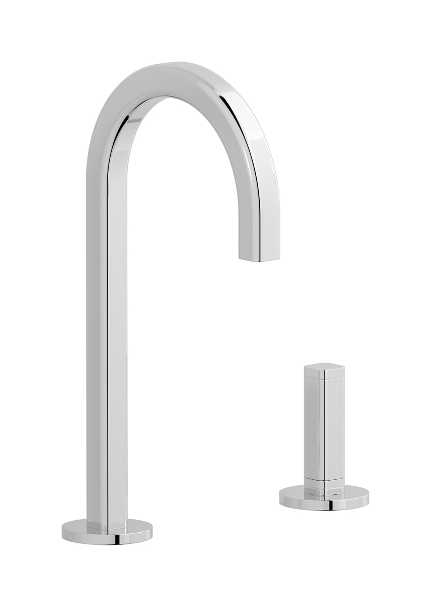 Смеситель для раковины на 2 отверстия WE ARE IB ei394cc_3 Chrome Elio