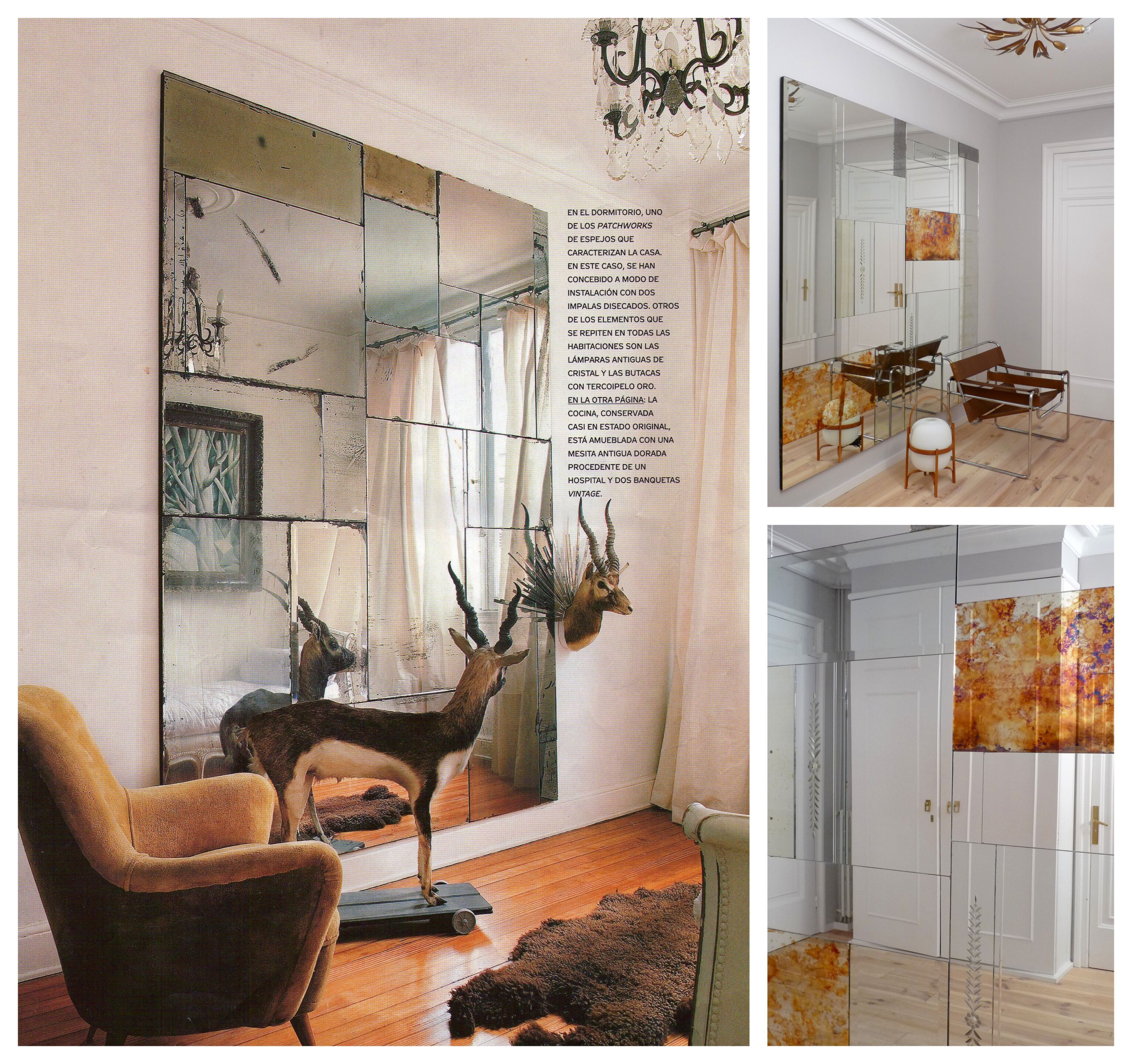 Прямоугольное настенное зеркало Jover+Valls PATCHWORK ARCH-00038015 - Вид №30