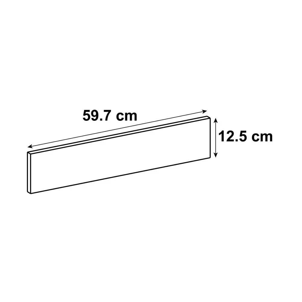 Фасад для кухонного ящика Петергоф 59.7x12.5 см Delinia ID МДФ цвет бежевый STLM-2131047 - Вид №4
