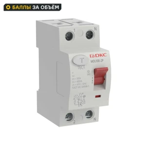 УЗО DKC Yon 2P 40 А 30 мА 10 кА АС