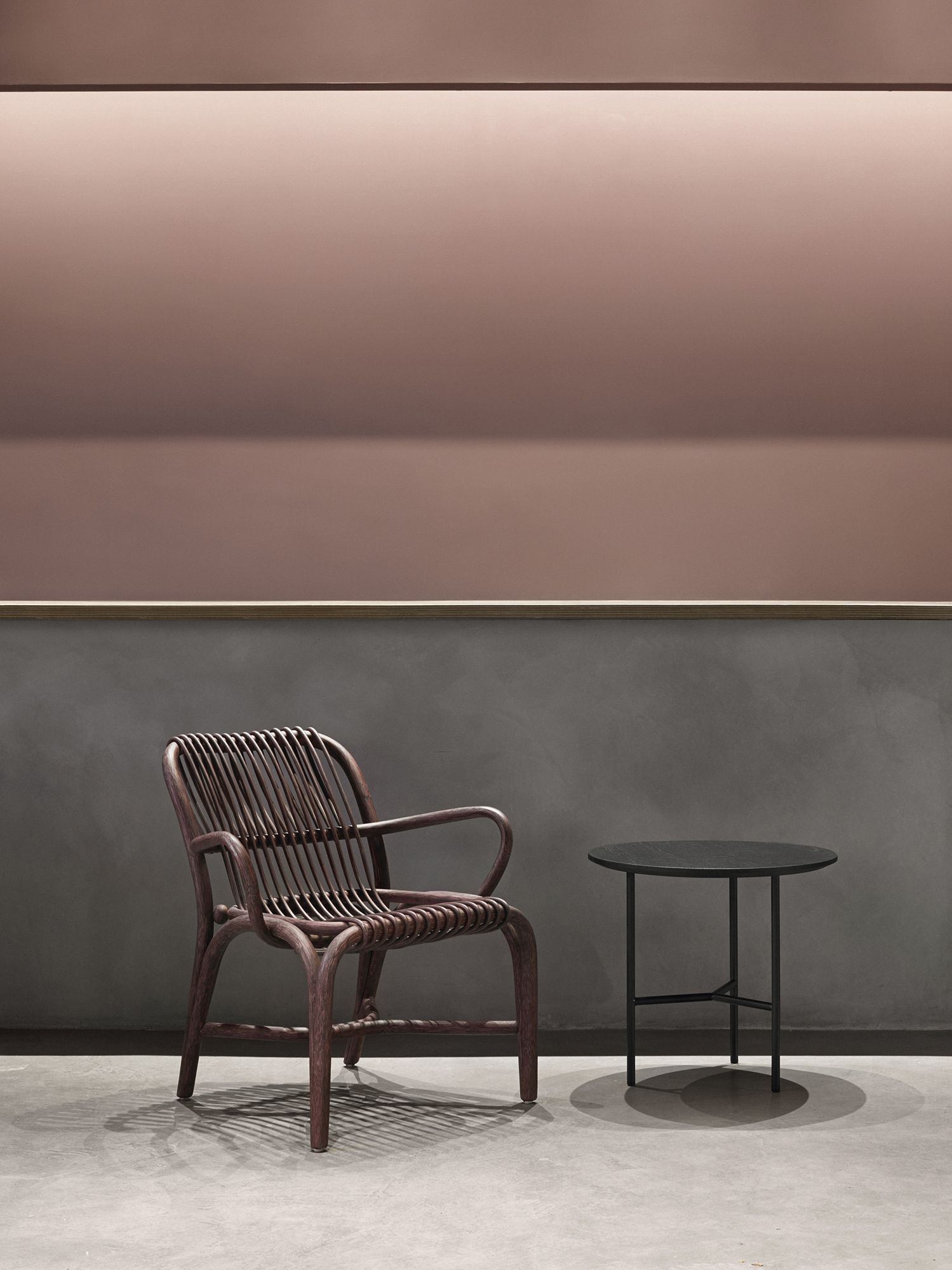 Кресло из ротанга с подлокотниками EXPORMIM Fontal ARCH-00030143 - Вид №3