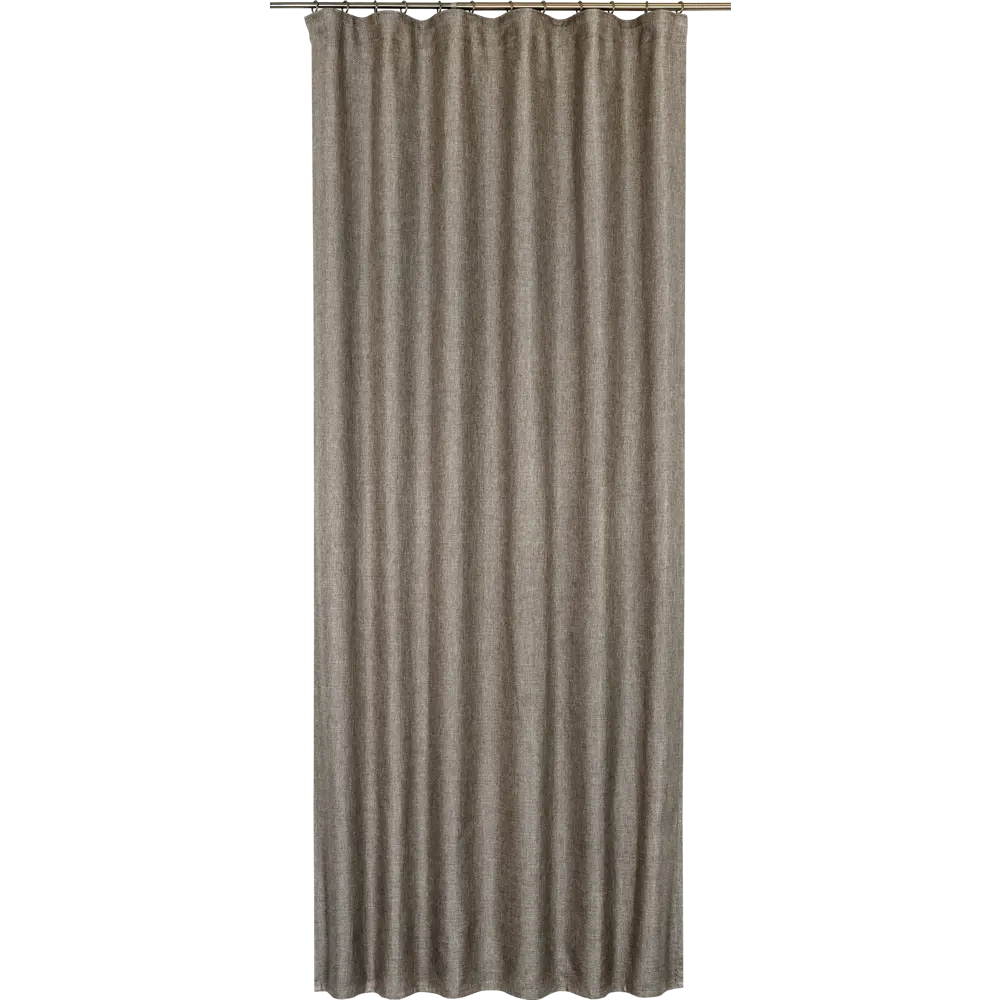 Штора на ленте «Alda», 140х260 см, однотон, цвет серый 82135881 STLM-2189679 Santreyd 