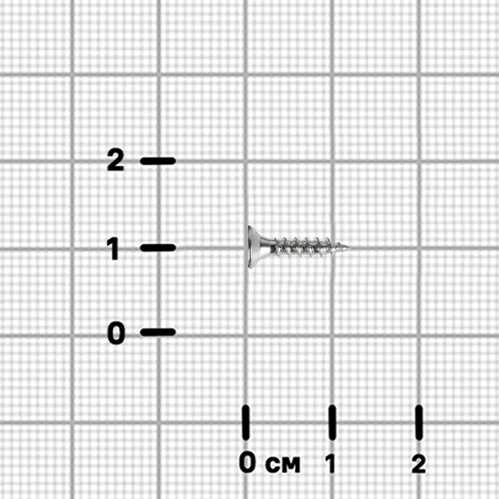Саморезы универсальные потайные острые оцинкованные 2.5x12 40 шт. 89344178 STLM-2006585 Santreyd  - Вид №3