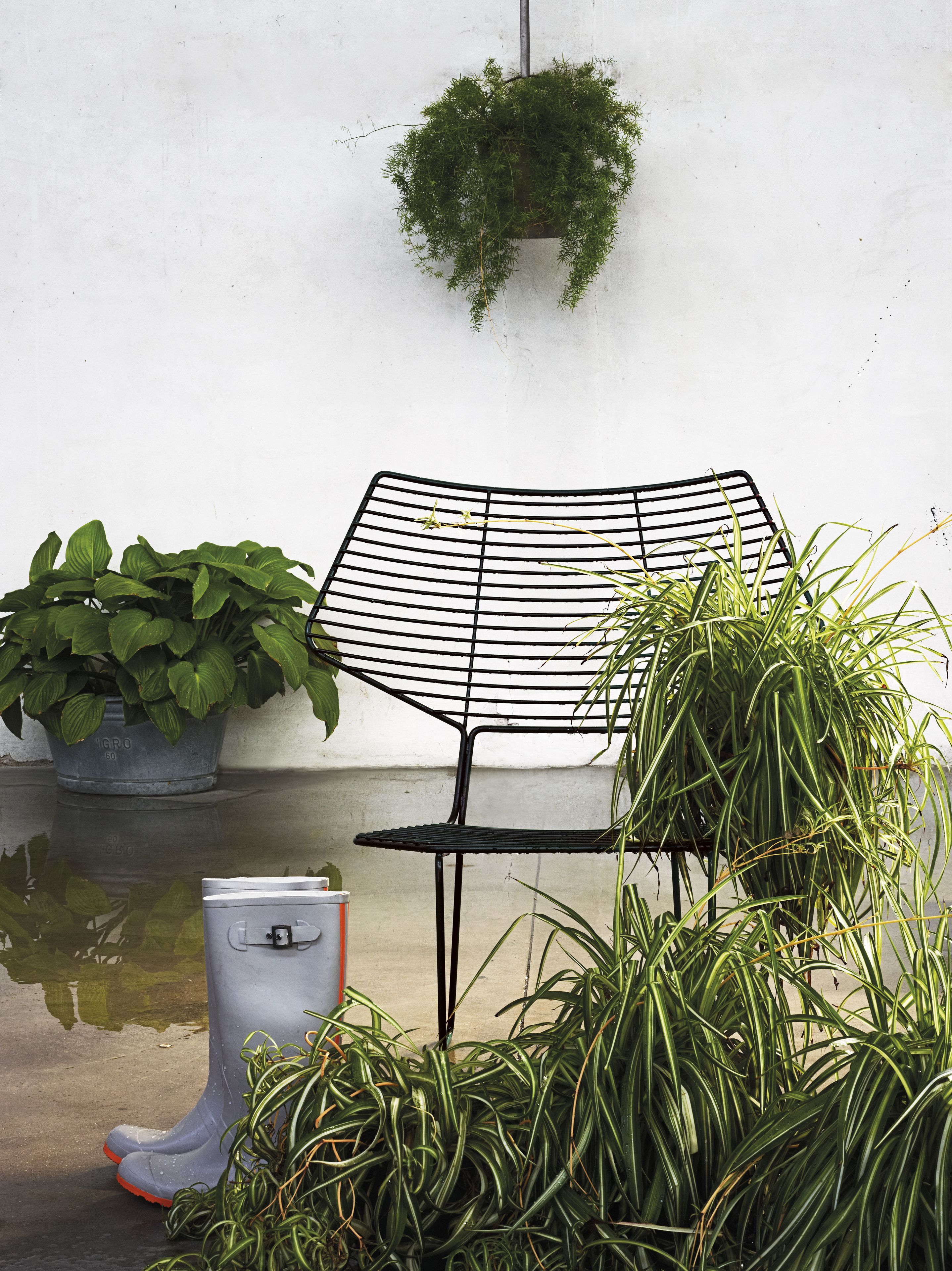 Металлический сани сад стул Casamania & Horm иностранец ARCH-00150697 - Вид №4