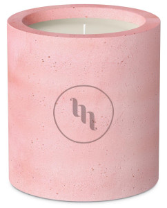86731808 Свеча ароматизированная в гипсе Arabesque светло-розовая 7 см STLM-0071018 BAGO HOME
