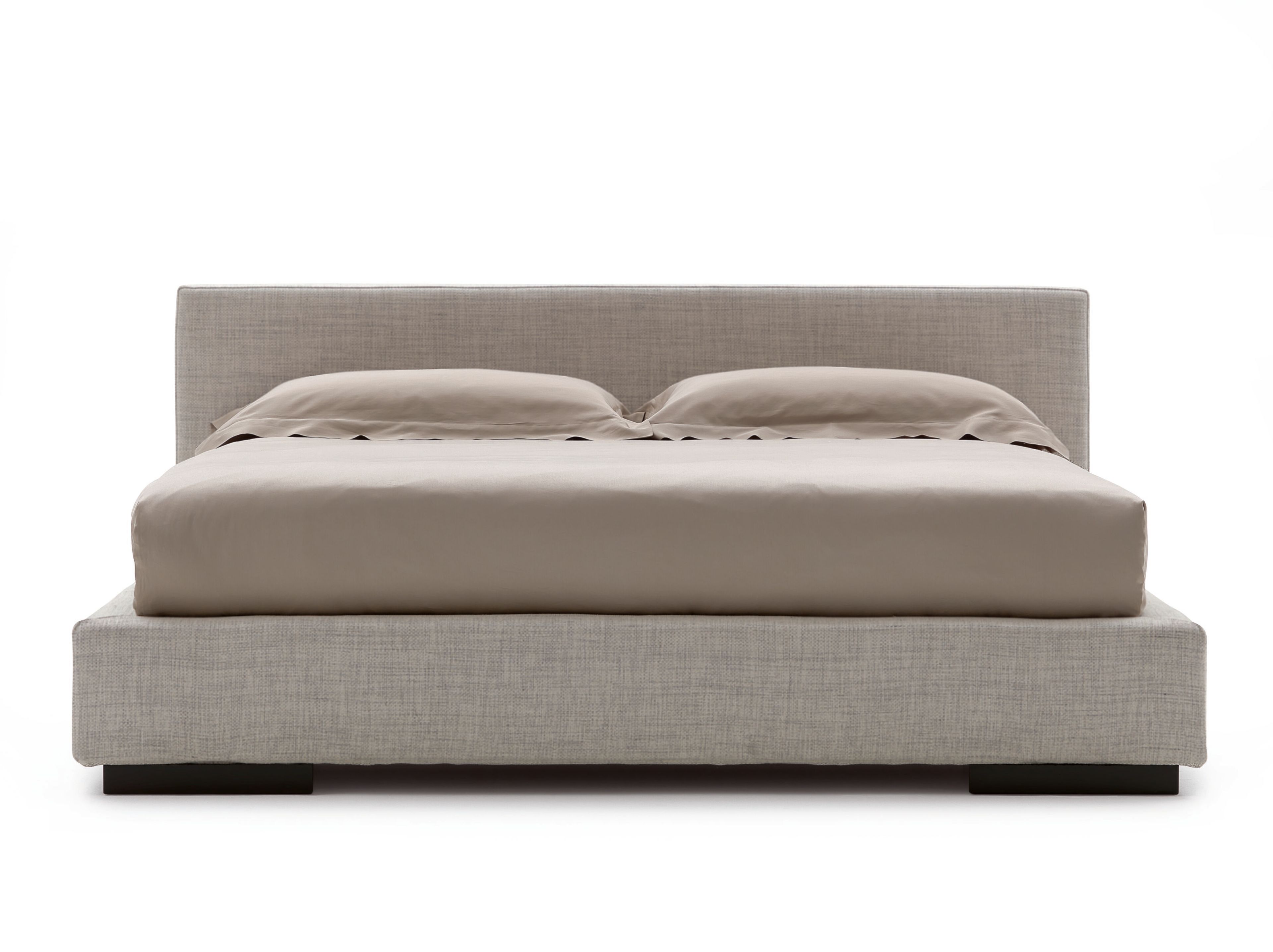 Съемная двуспальная кровать из ткани с мягким изголовьем GRUPPO FOX ночь Фокса ARCH-00077859