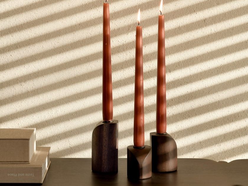 Подсвечник из красного дерева Ethnicraft PI ARCH-00127667