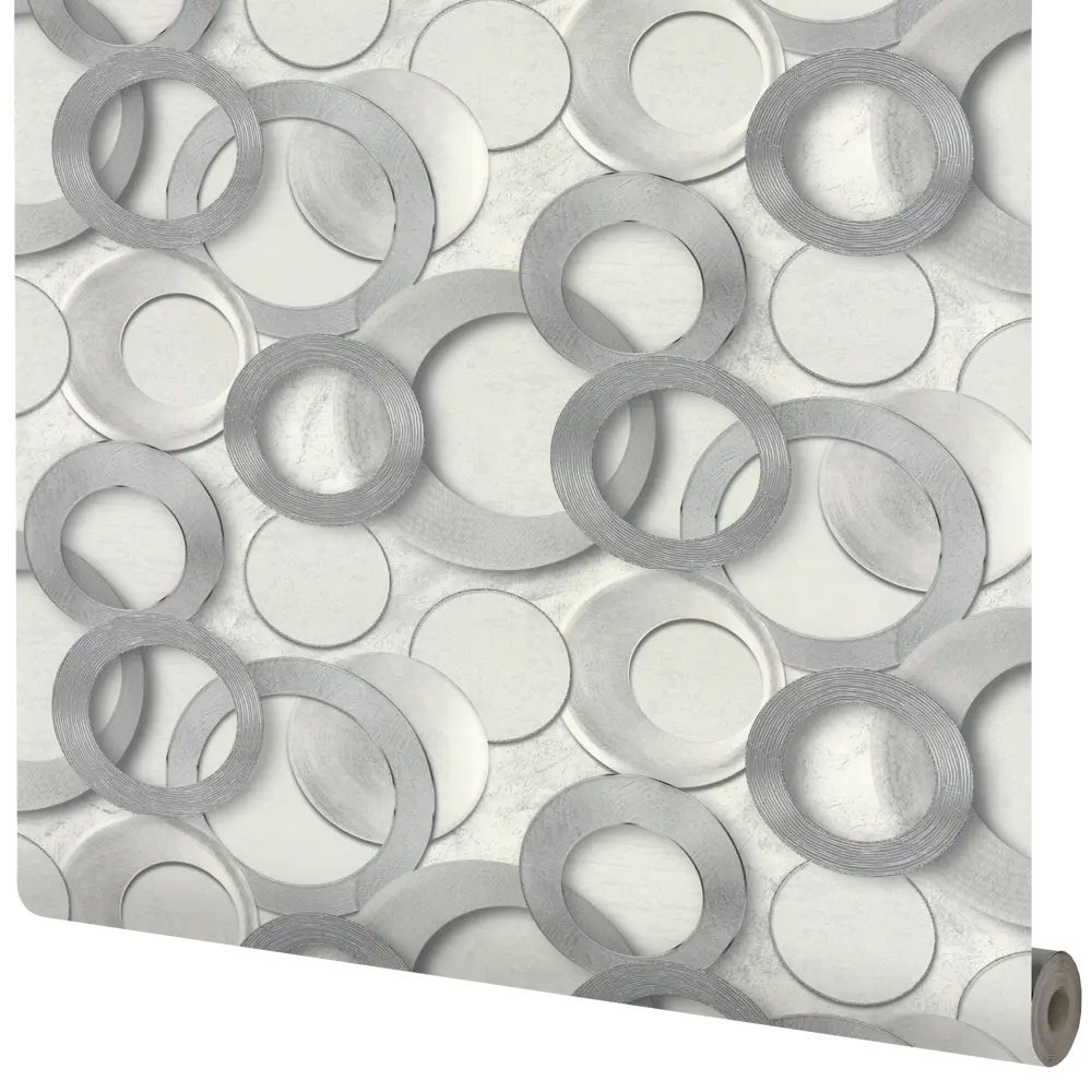 Обои флизелиновые Wall Decor Турин серые 1.06 м 75156-14 STLM-2086188