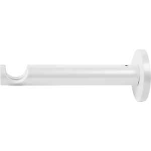 Держатель однорядный с пластиковой вставкой 2 см цвет жемчуг