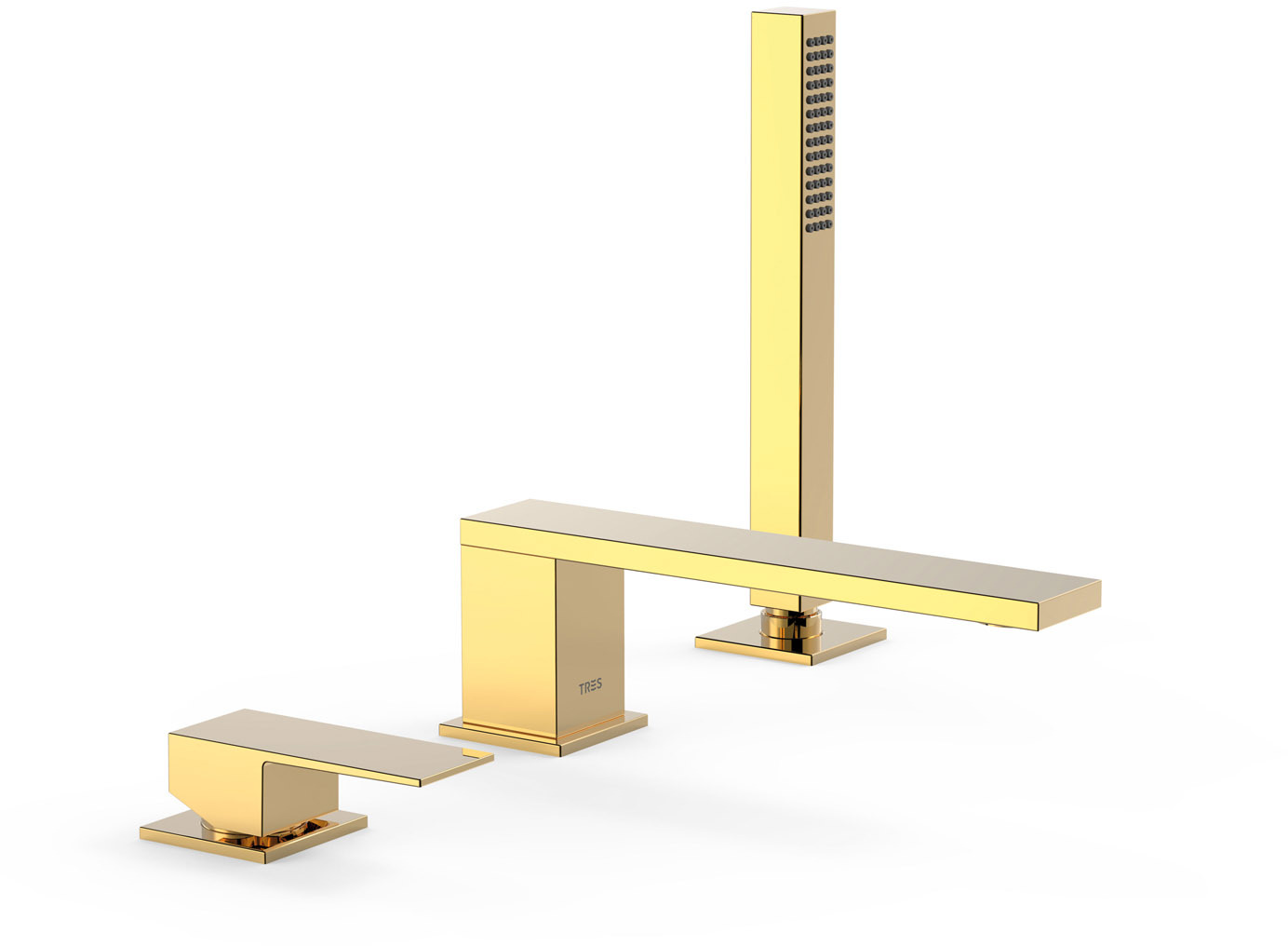 Смеситель для ванны CUADRO с одной ручкой -00616105OR TRES