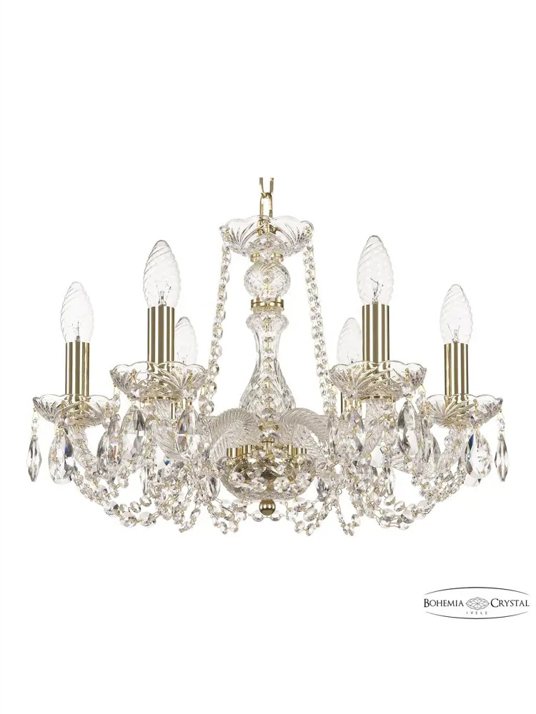 90664296 Люстра подвесная хрустальная 119/6/165 G Bohemia Ivele Crystal Тип С STLM-0328656
