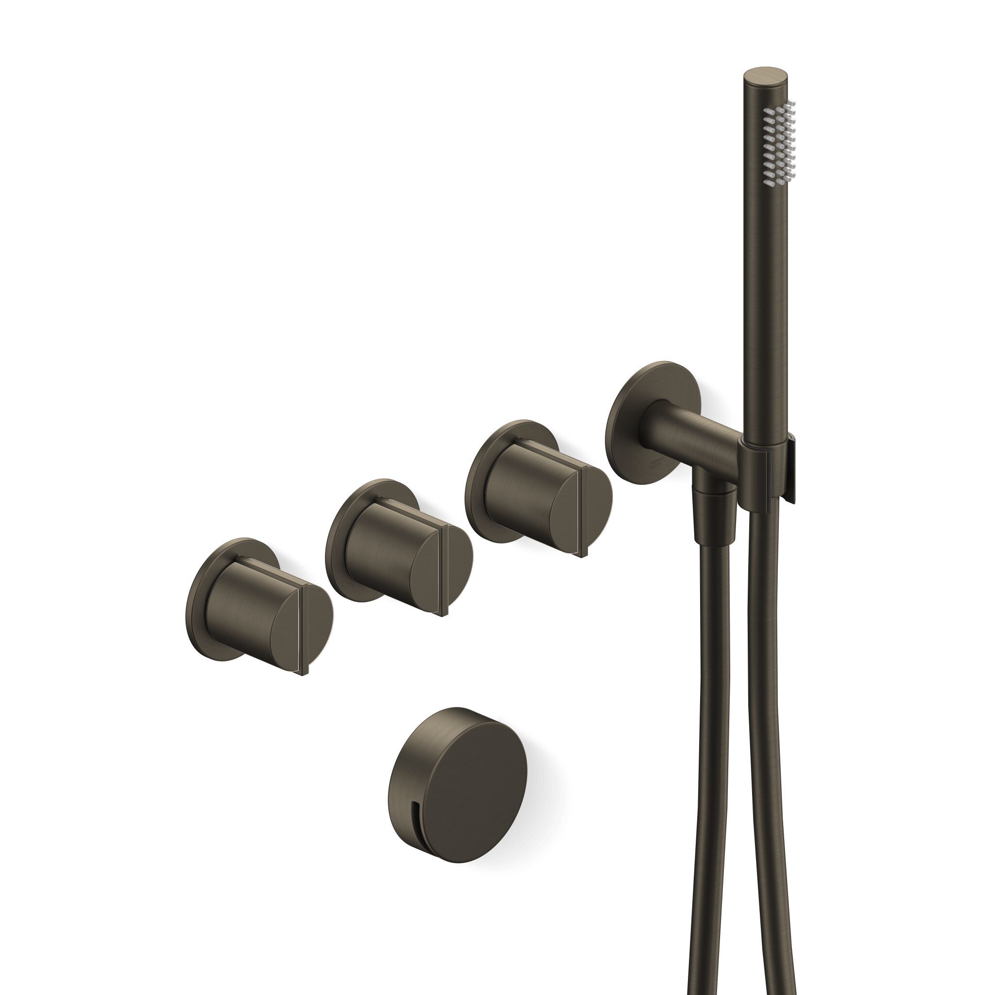 Настенный набор для ванны с 4 отверстиями и ручным душем Varied Forms Macaron ARCH-00093255 - Вид №2