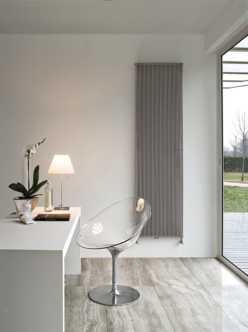 Настенный вертикальный полотенцесушитель из нержавеющей стали Tubes основы ARCH-00056596 - Вид №3