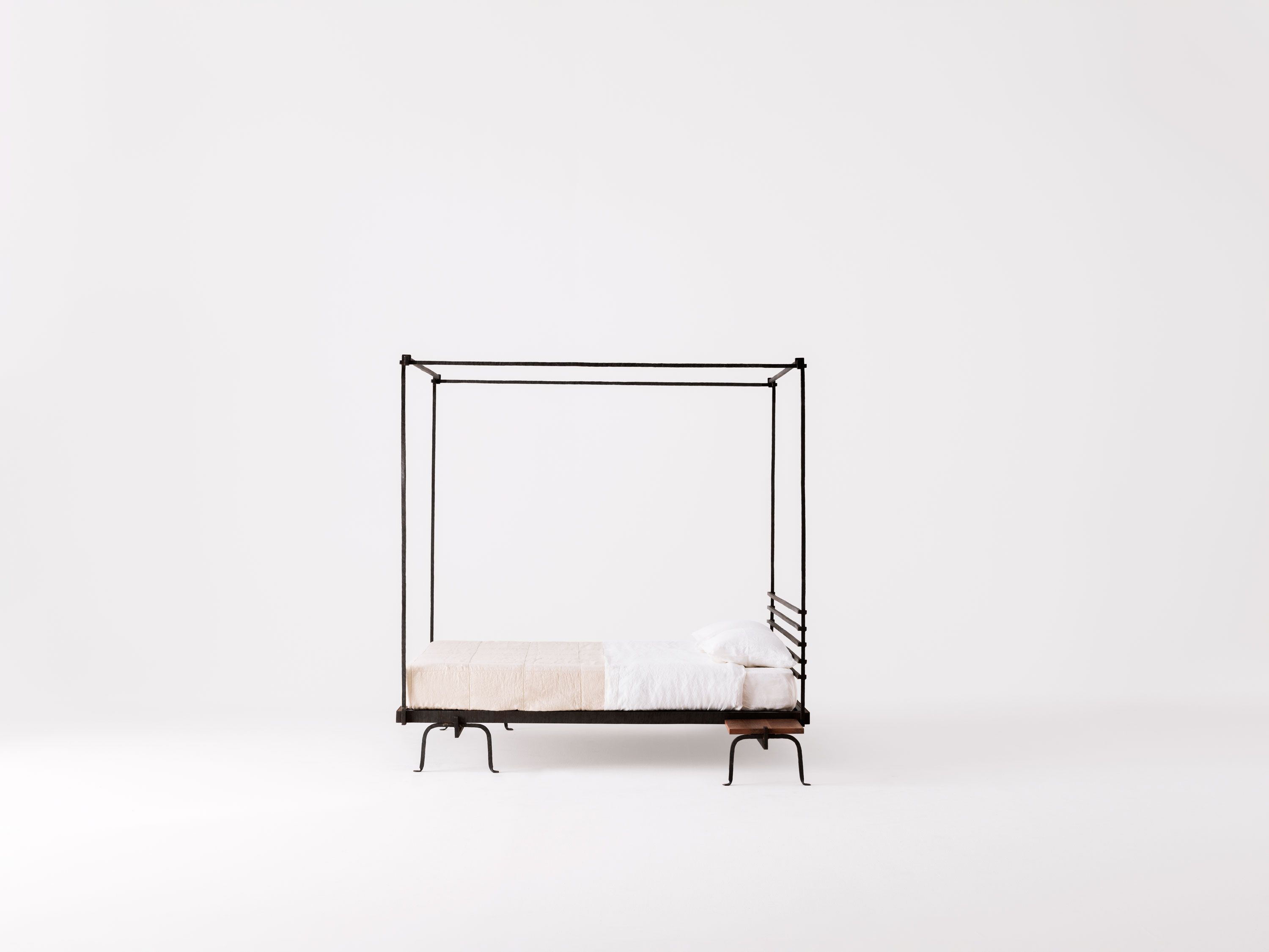 Двуспальная кровать из кованого железа с балдахином Lispi TRESPOLO ARCH-00104943 - Вид №5