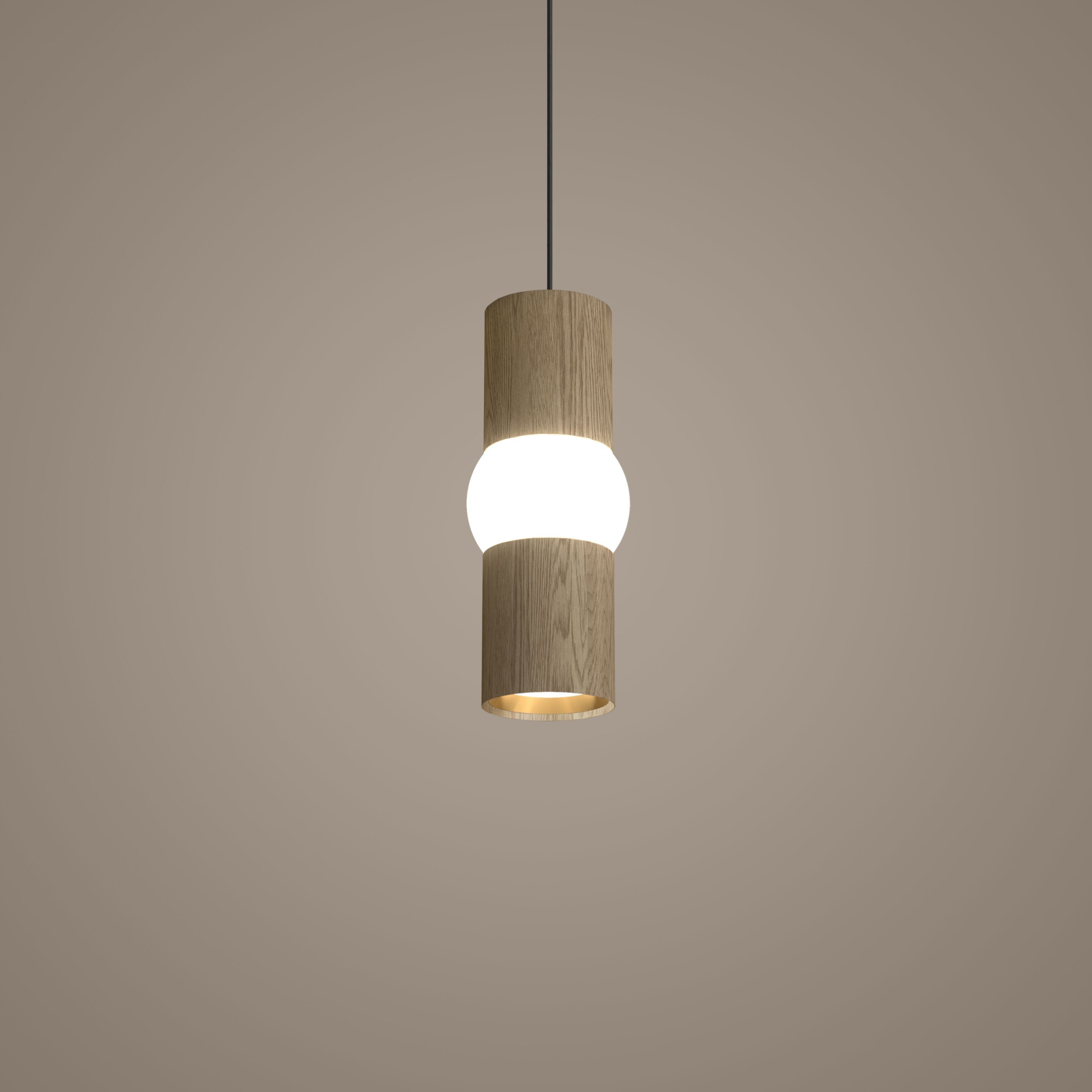 Дуб светодиодный подвесной светильник OBLURE Lightbone ARCH-00111461 - Вид №4