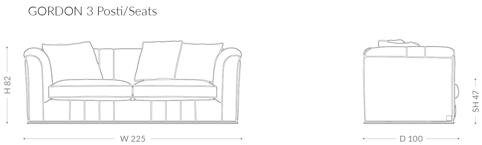 Ткань диван BRUNO ZAMPA ARCH-00035687 - Вид №5