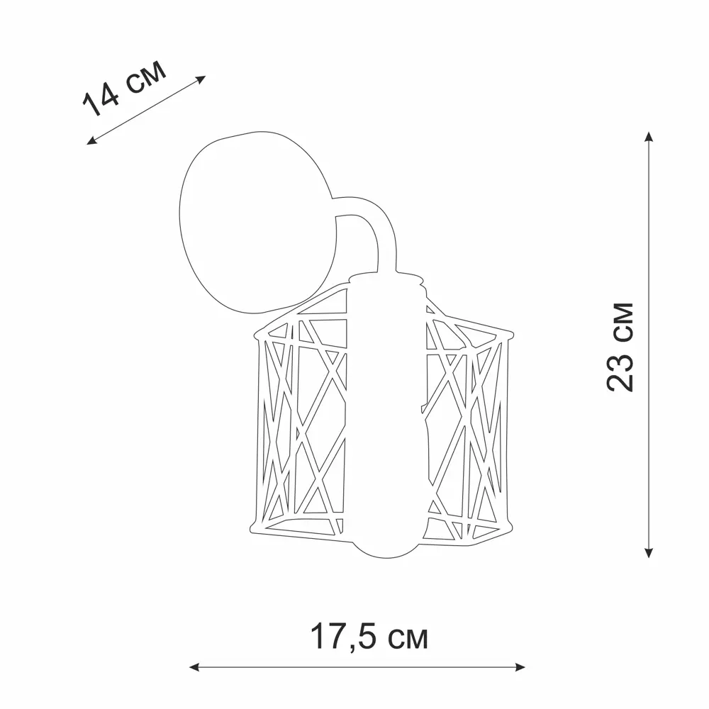 Настенный светильник бра Vitaluce Актавия белый матовый 82802888 STLM-0036179 - Вид №10