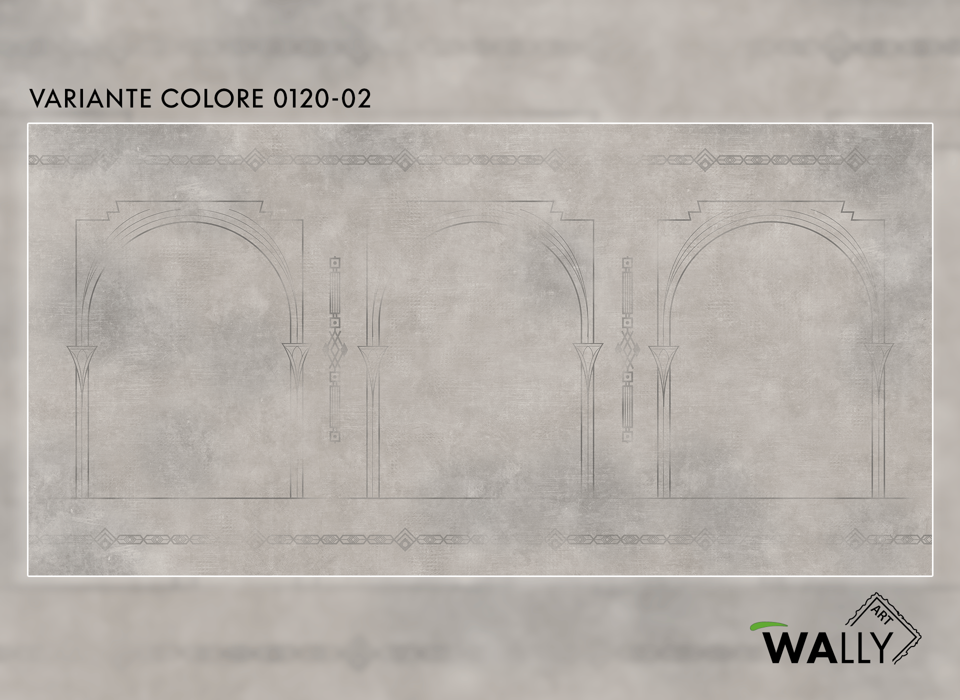 Моющиеся огнестойкие обои trompe l'oeil из нетканого материала WALLYART коллекция ARCH-00072458 - Вид №4